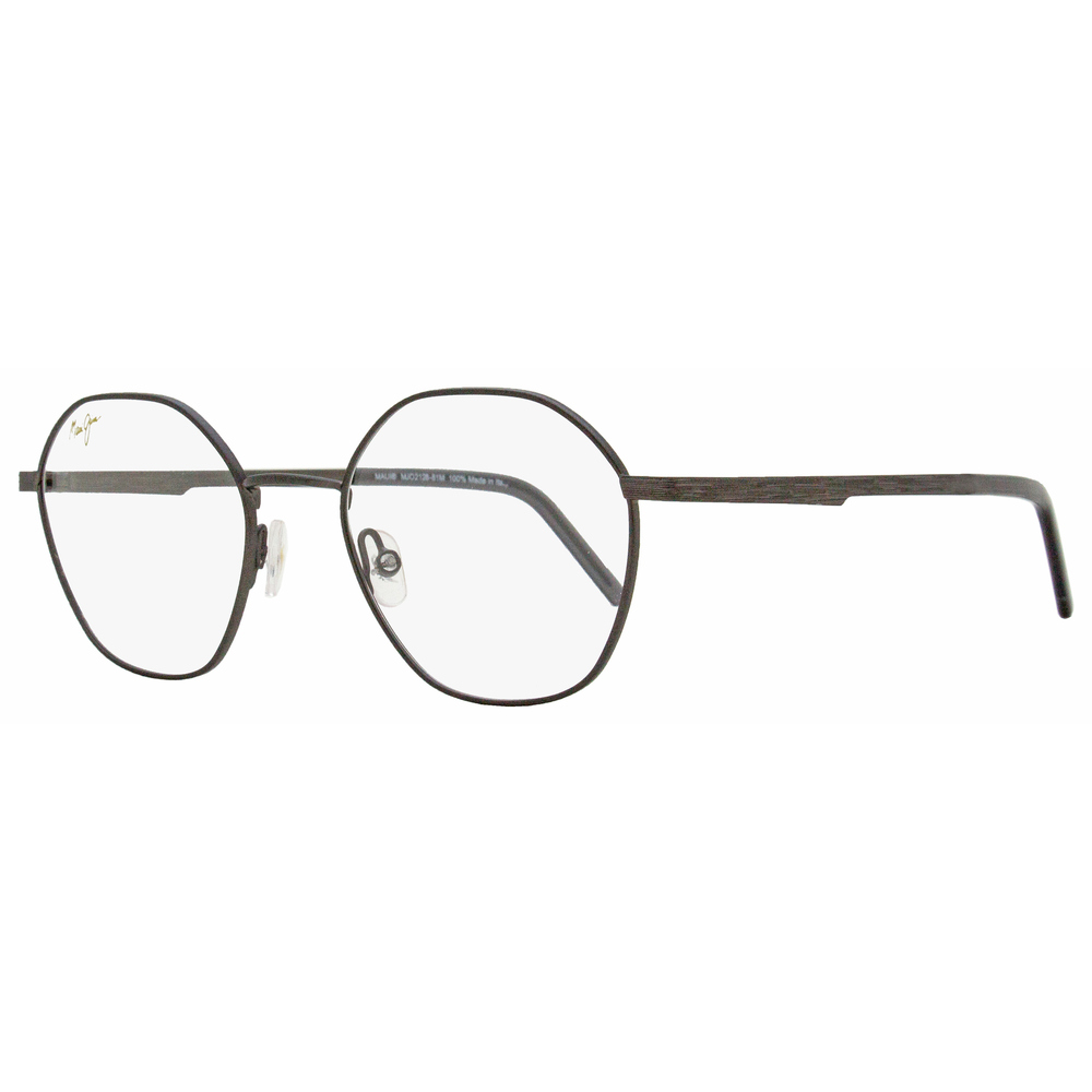 Maui Jim Hexagonal Eyeglasses MJO2128 81M Matte Gunmetal 50mm